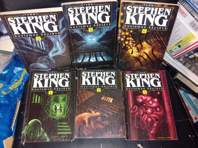 Stephen King  : Kuoleman käytävä 1-6 ( SIS POSTIKULU)