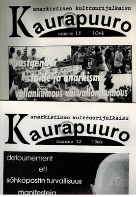 Kaurapuuro - anarkistinen kulttuurijulkaisu (2kpl)