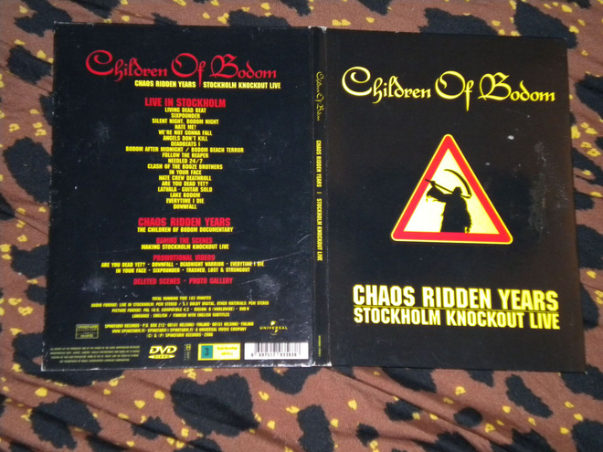 DVD - CHILDREN OF BODOM Chaos Ridden Years: Stockholm Knock