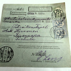 1928 Uuras postiosoitus os Kivennapa Tirtula - pikkukuva 1