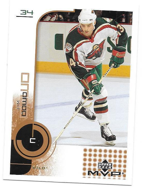 2002-03 Upper Deck MVP #88 Jim Dowd Minnesota Wild