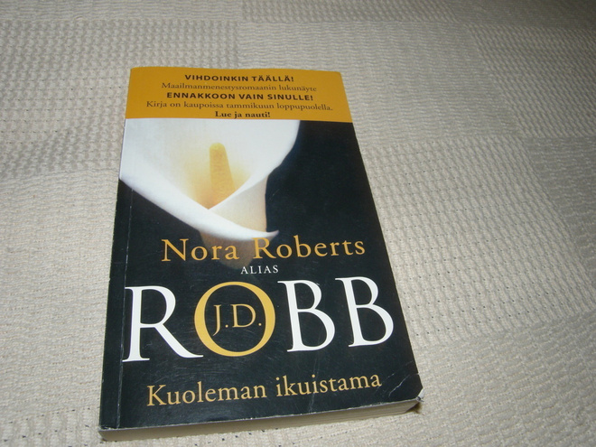 J. D. Robb Kuoleman ikuistama   -nid