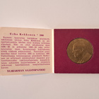 Säästöpankkimitali v. 1967, Kekkonen, pahvikansiossa - pikkukuva 1