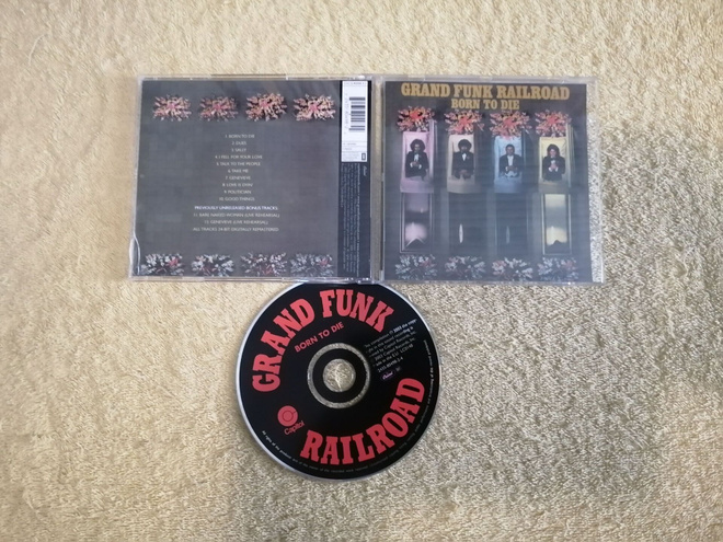 GRAND FUNK RAILROAD - Born To Die CD