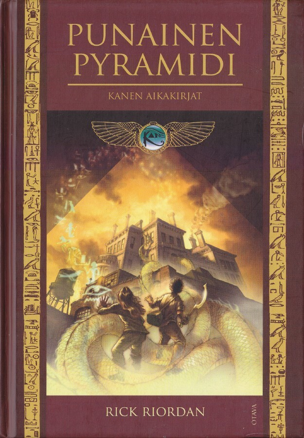 Rick Riordan: Kanen aikakirjat 1 Punainen pyramidi (2p.2011)
