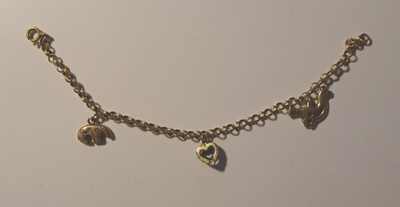 Kalevala-koru - rannekoru, 19 cm, 11,1 g, pronssia