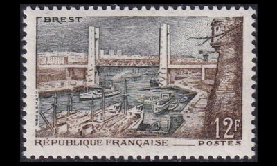 Ranska 1144 ** Brest (1957)