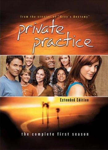 Rakkauden anatomia - Private practice kausi 1 (DVD)