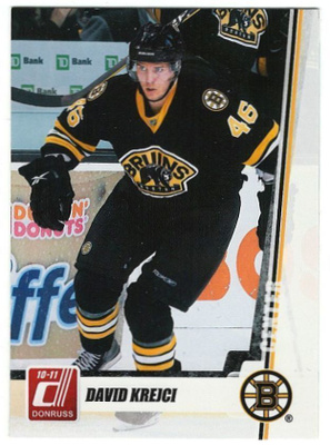 10-11 Donruss #160 David Krejci