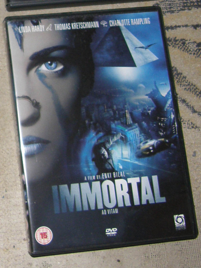 Enki Bilal - Immortal  - DVD EI SUOMI TEKSTEJÄ