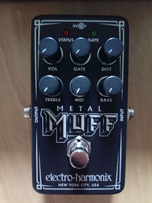 Electro Harmonix Nano Metal Muff Pedaali