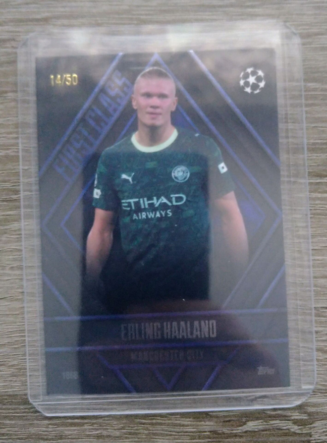 Haaland numeroitu 14/50
