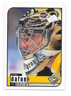 1998-99 UD Choice #10 Byron Dafoe Boston Bruins MV