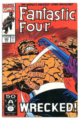 Fantastic Four #355  (Marvel, August 1991)