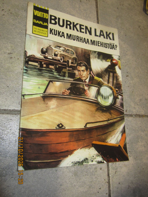 Voitto-sarja 12 Burken laki 1965 - sarjis hieno kunto