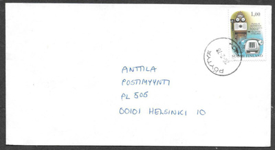 Postilähetys - Puhelin 100v (LAPE 820) Pöytyä 20.2.1978