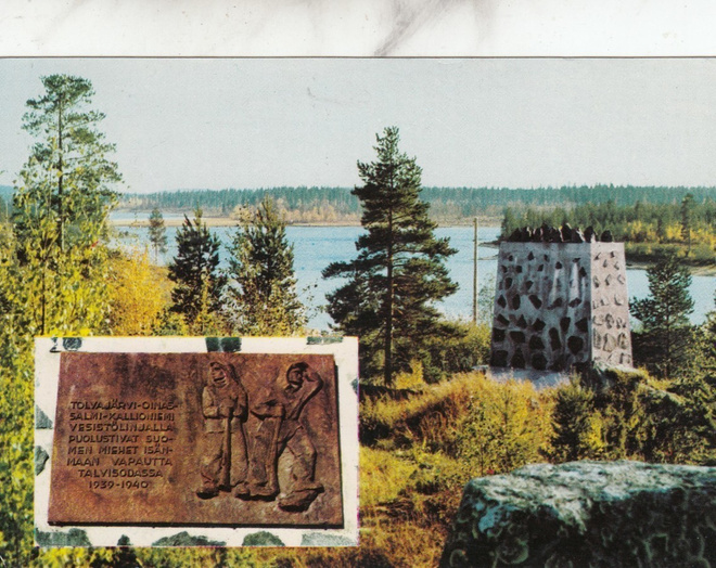 Oinassalmi, sommitelmakortti   p322
