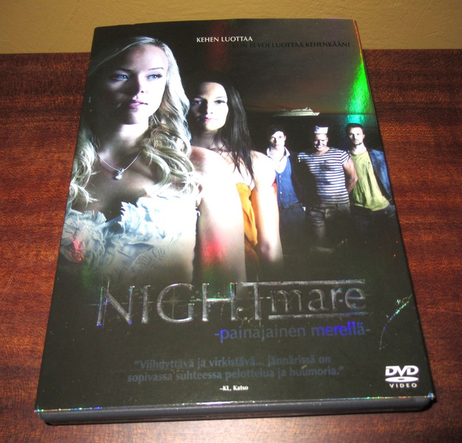 Night mare, painajainen merellä kauhu dvd