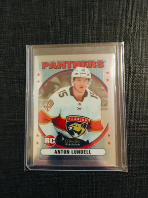 Anton Lundell - 21-22 Opc Platinum Retro Marquee Rookies