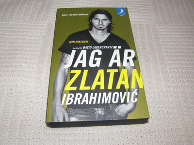 Lagercrantz Jag är Zlatan Ibrahimovic -pok