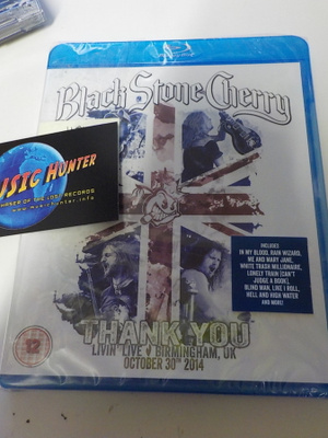 BLACK STONE CHERRY - THANK YOU LIVIN' UUSI BLU-RAY
