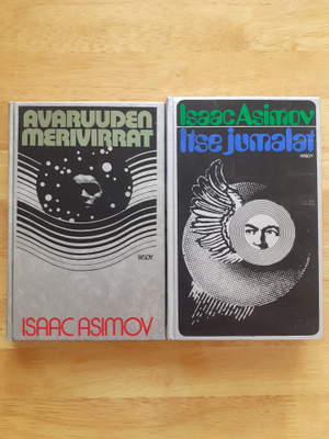 2 x Isaac Asimov KIRJAA