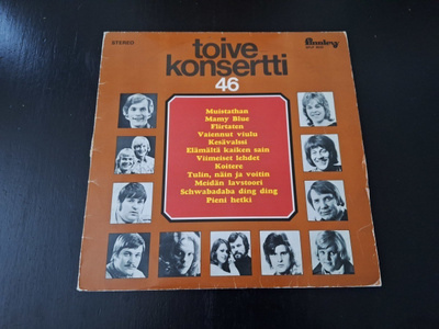TOIVEKONSERTTI 46 Irwin Goodman, Markku Aro ym. LP
