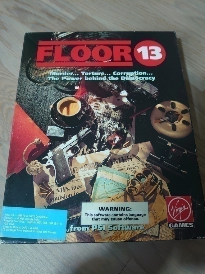 Floor 13 Lerppu & korppu PC big box Virgin games