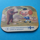 JOONAS KARHUNKAADOSSA, Kahvipakettikortti -50-60-luvulta - pikkukuva 4