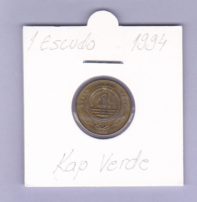 Kap Verde 1 Escudo v.1994 KM#27