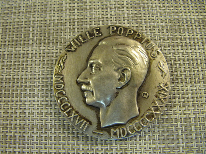 Wille Poppius mitali /Gerda Qvist 1939.