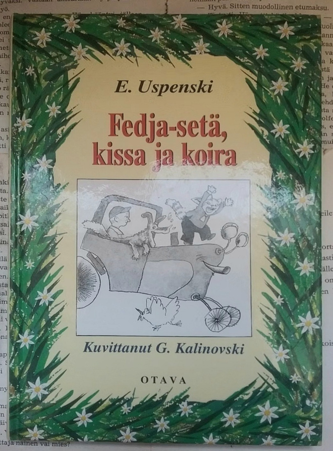 E. Uspenski - Fedja-setä, kissa ja koira (sid.)