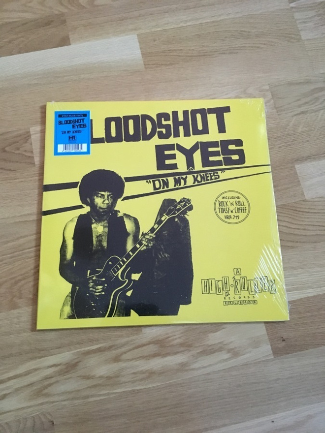 Bloodshot Eyes – On My Knees LP (Blue Vinyl) (UUSI)