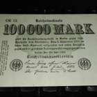 Germany Saksa 100000 Mark 1923 VF - pikkukuva 1