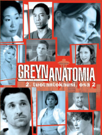 Greyn Anatomia Kausi 2 osa 2 (4 disc DVD) -40%