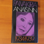 Anais Nin:Päiväkirja 1934-1939.Sid. - pikkukuva 1