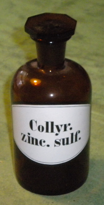 Apteekkipullo - Collyr. zinc. sulf.