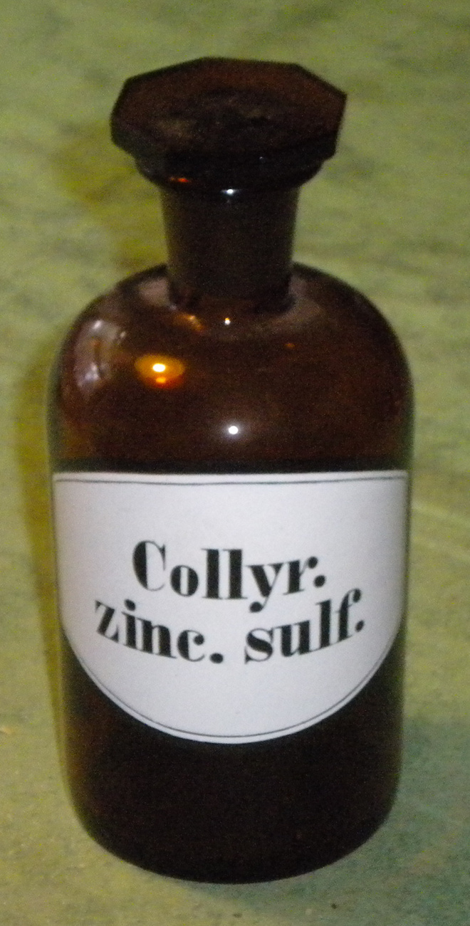 Apteekkipullo - Collyr. zinc. sulf.