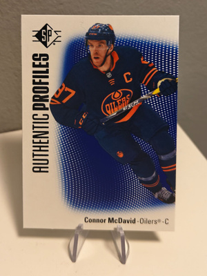 2021-22 UD SP Authentic Profiles Connor McDavid #AP-20