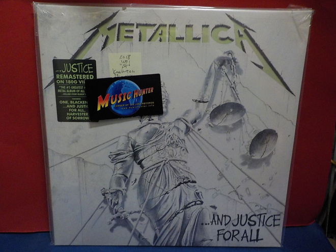 Metallica - ...And Justice For All UUSI "SS" 2LP