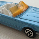 Mercedes-Benz 350 SL Roadster Blue 1973 Majorette Scale 1:60 - pikkukuva 1