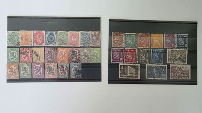 Postimerkkjä suomi ennen vuotta 1940 yli 30 kpl