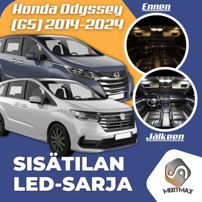 Honda Odyssey (G5) Sisätilan LED-sarja 16-osainen