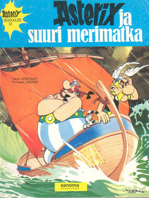 Uderzo: Asterix - SUURI MERIMATKA (1-painos)