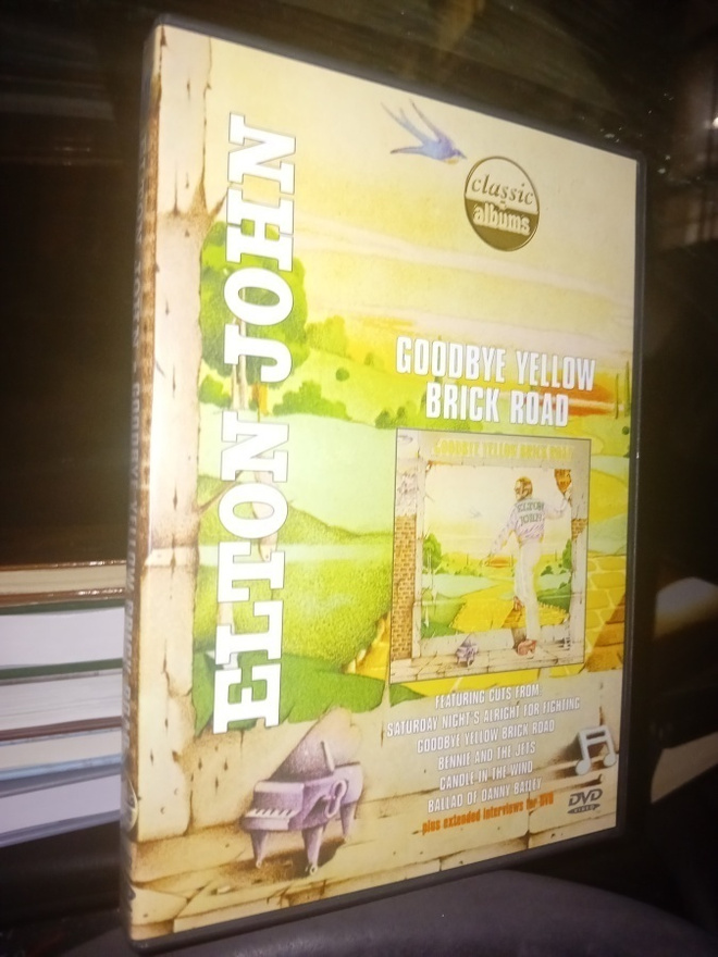 Dvd Elton John Goodbye Yellow Brick Road ( SIS POSTIKUL