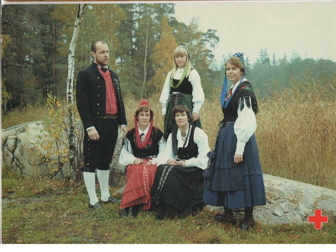 kortti °/** Kansallispuku Länsi-Suomesta - erilaisia
