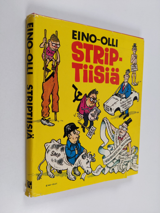 Eino-Olli : Strip-tiisiä : Valikoima pilapiirroksia