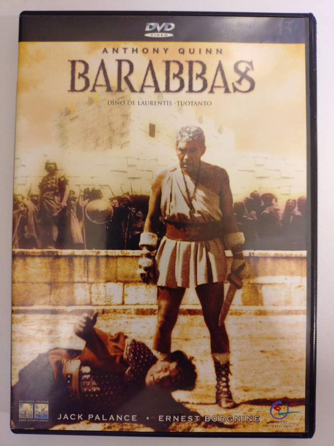 Barabbas (1961) Anthony Quinn, Richard Fleischer, DVD Egmont