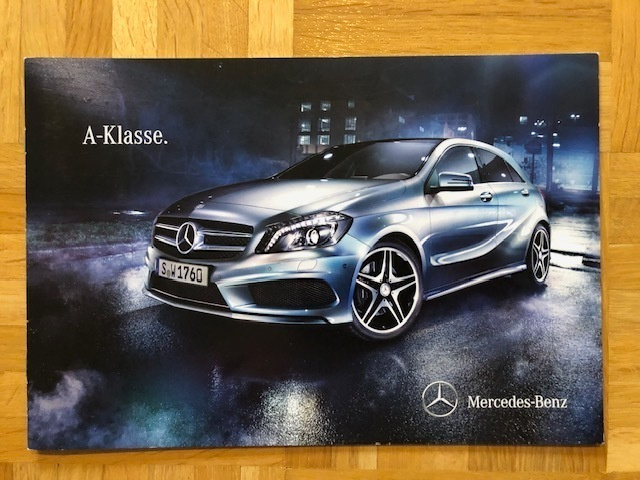 Esite Mercedes-Benz W176 A-sarja 2012 / 2013