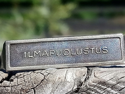 Talvisodan Muistomitalin solki Ilmapuolustus. Varhainen.